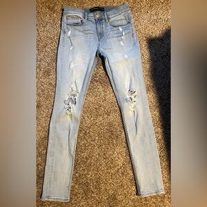 Express Light Blue Women’s Skinny Stretch Legging Jeans - Size 4R